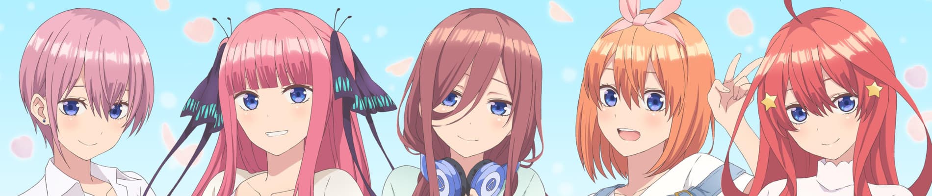 The Quintessential Quintuplets banner