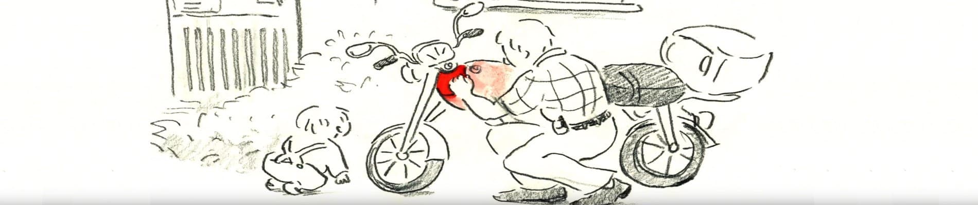The Story of a Motorbike banner