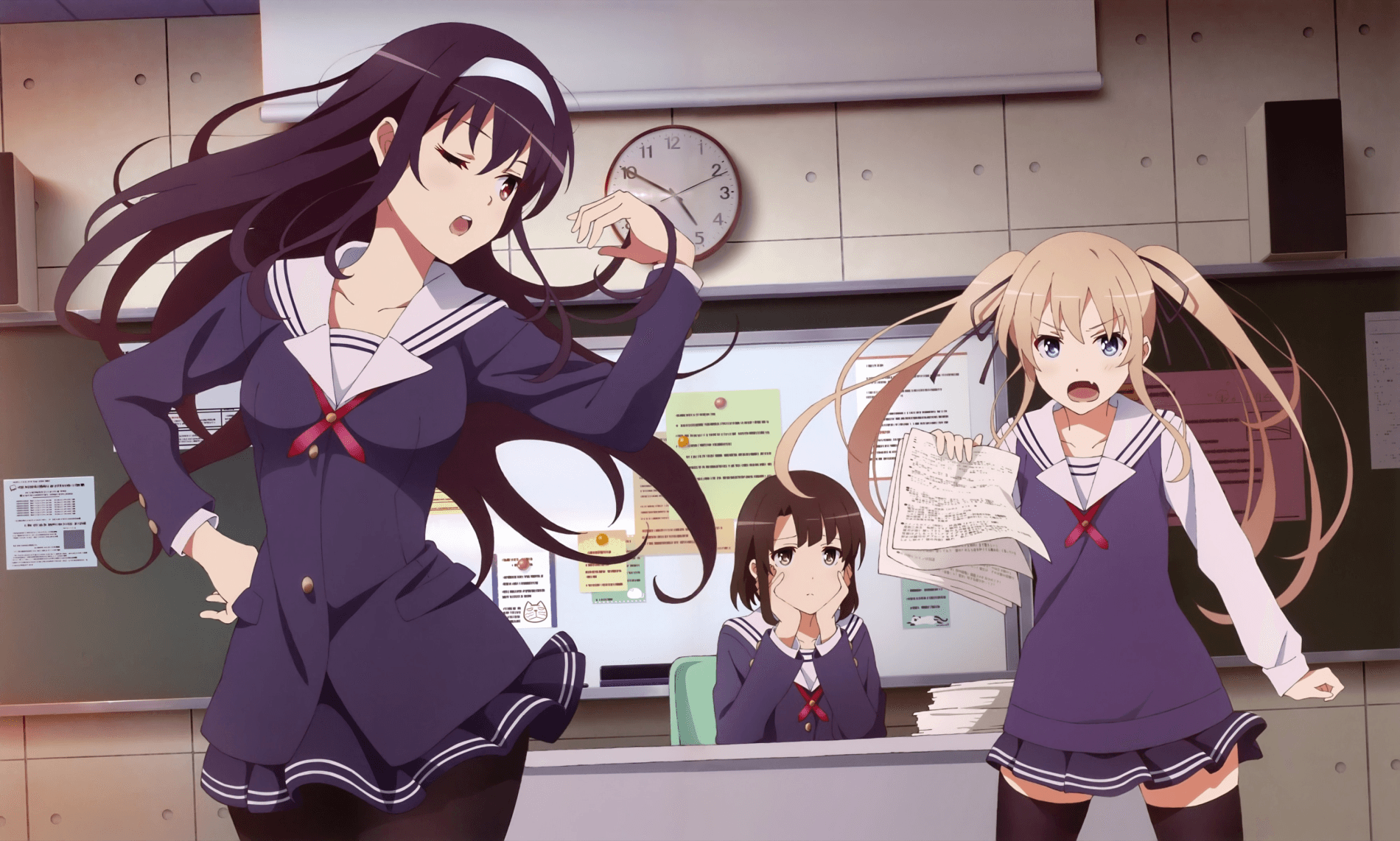 Saekano: How to Raise a Boring Girlfriend banner
