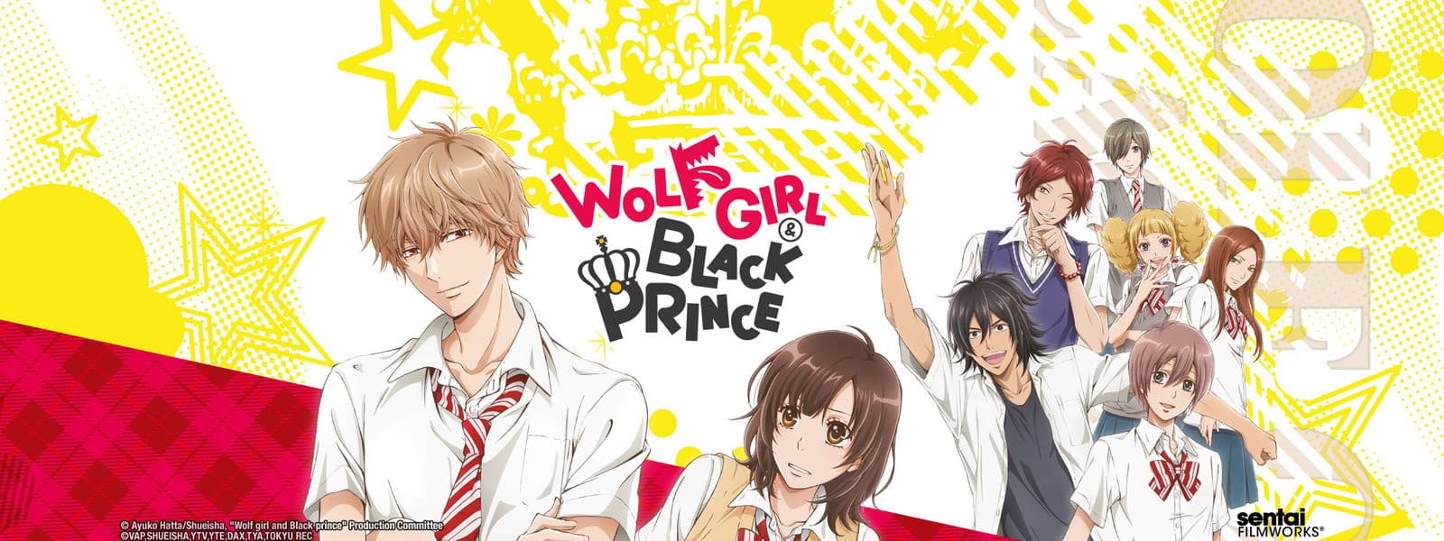 Wolf Girl and Black Prince banner