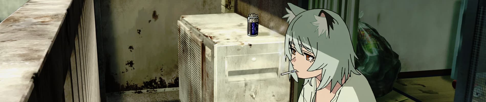 Chainsmoker Cat banner