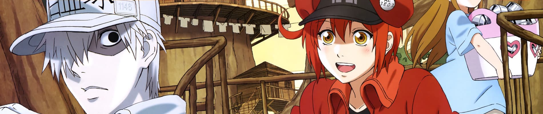 Cells at Work! banner